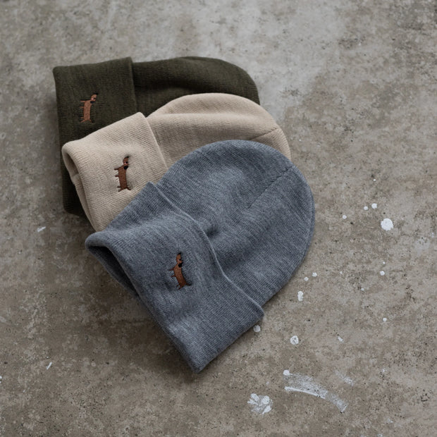 Beanie Dackel Olive