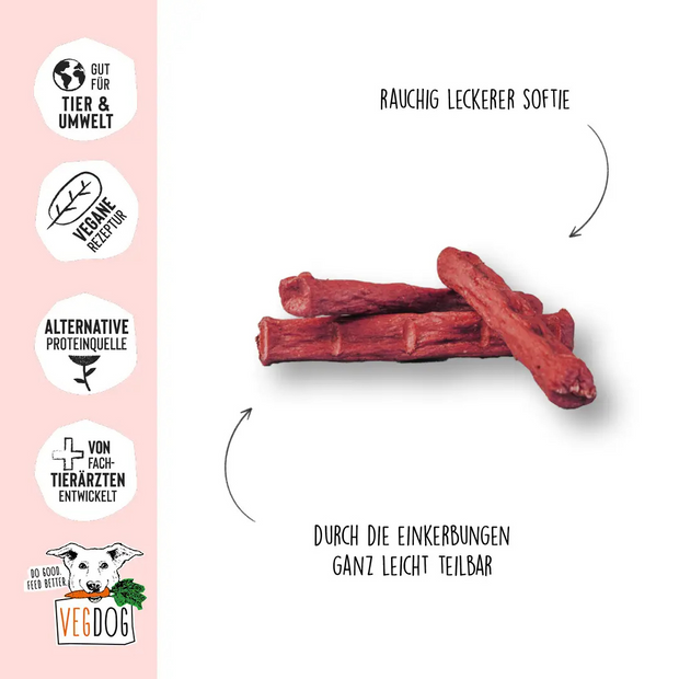 Beevys mit Roter Beete & Buchenrauch "Vegan"