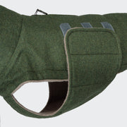 Hundemantel DACKEL Brooklyn Flanell | Fern Green 2025
