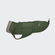 Hundemantel DACKEL Brooklyn Flanell | Fern Green 2025