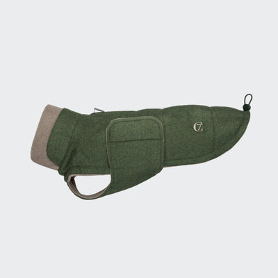 Hundemantel DACKEL Brooklyn Flanell | Fern Green 2025