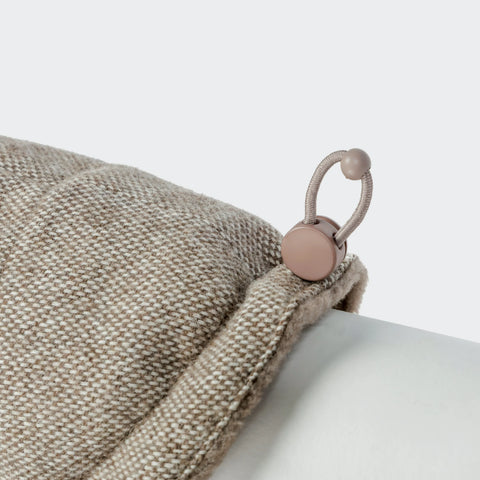 Hundemantel DACKEL Brooklyn Tweed Beige 2025