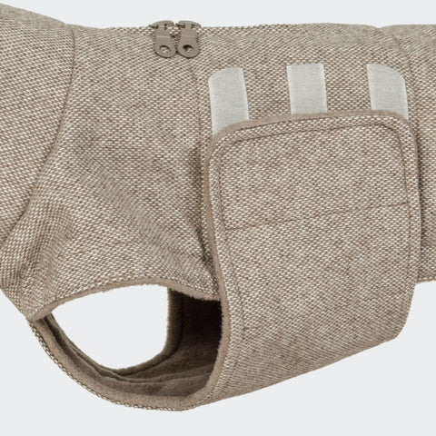 Hundemantel DACKEL Brooklyn Tweed Beige 2025