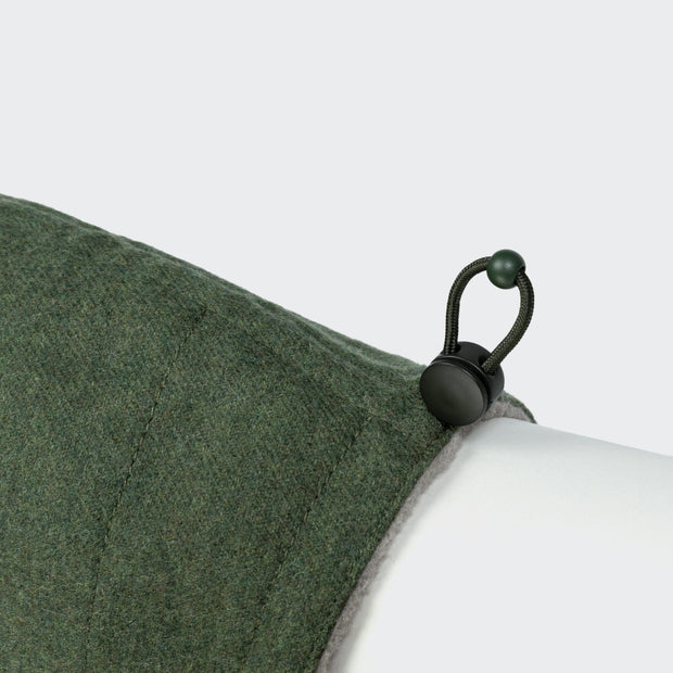 Hundemantel Brooklyn Long Flannel Fern Green 2025