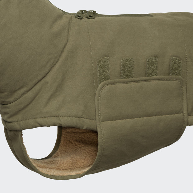 Hundemantel Winter Yukon Teddy Khaki 2025