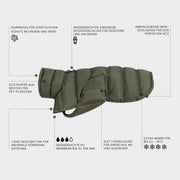 Hundemantel Everest Light Olive 2025