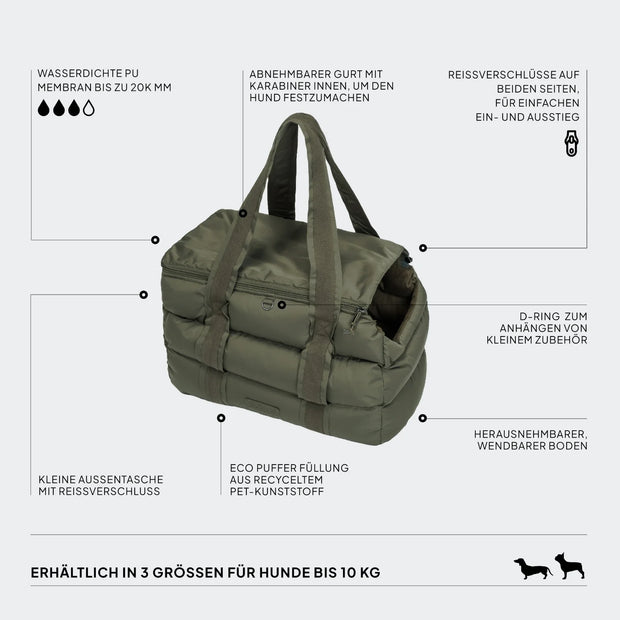 Hundetasche Montreal Sandy Braun