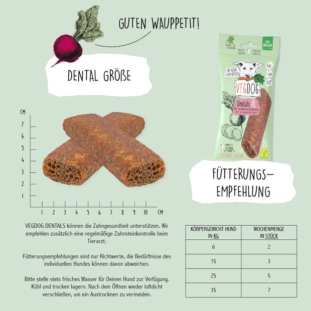 Dentals XL mit Tapioka & Rote Beete "Vegan"