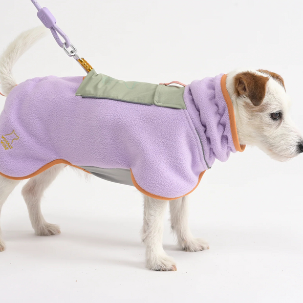 Fleece Pullover Lavender Mix