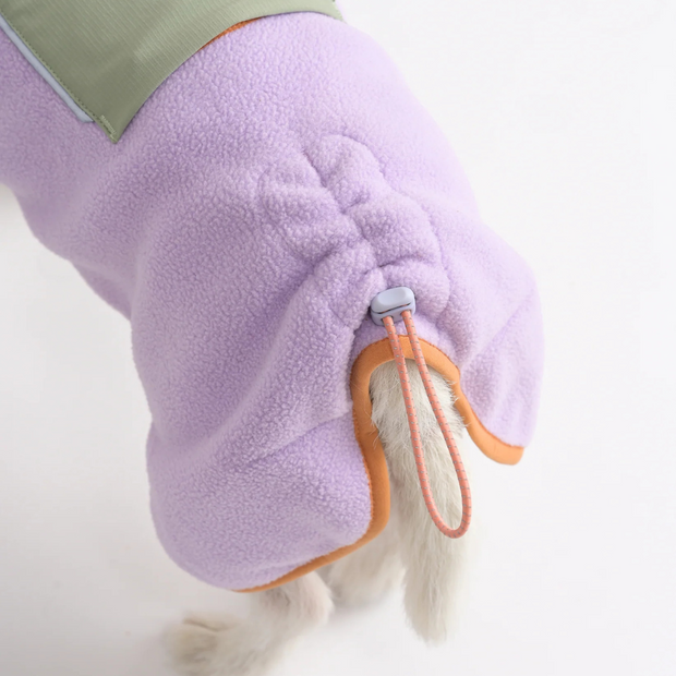 Fleece Pullover Lavender Mix