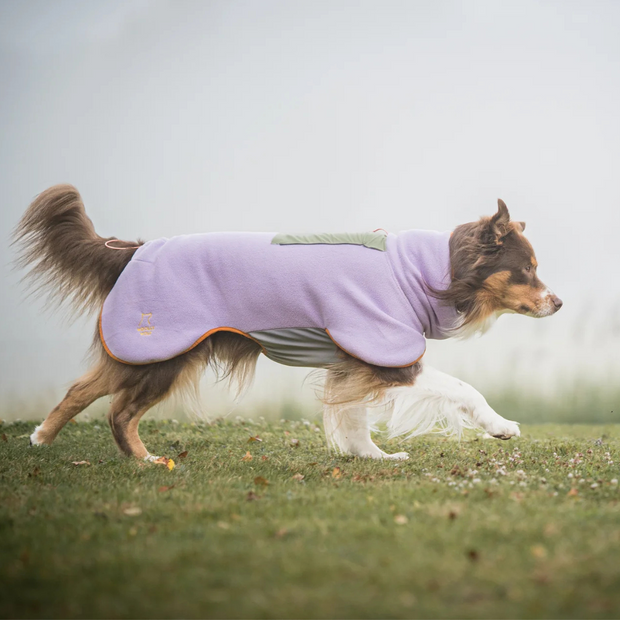 Fleece Pullover Lavender Mix