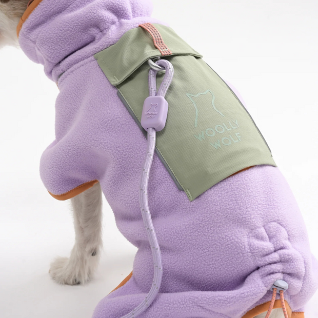 Fleece Pullover Lavender Mix