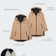 Allwetterjacke Lite Taupe