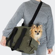 Hundetasche Turin Canvas Olive
