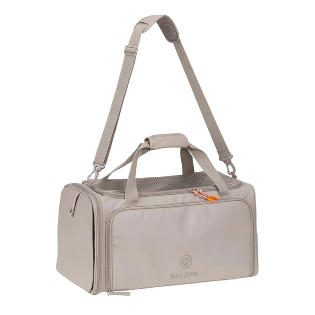Hundetasche Benno Taupe
