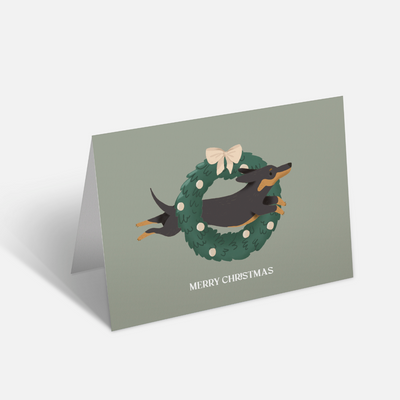 Klappkarte Merry Christmas