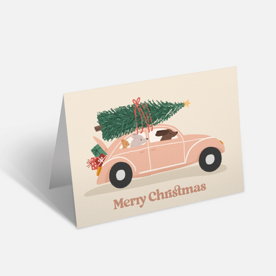 Klappkarte Merry Christmas