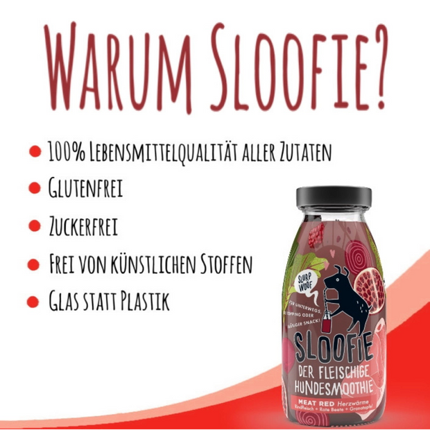 Hundesmoothie - Meat Red 250ml