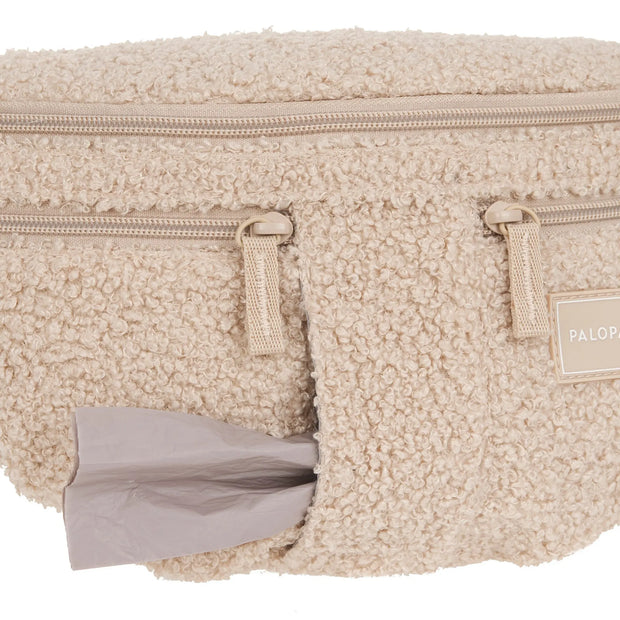 Hunde Leckerlibeutel Teddy-Fleece - Emma, Beige