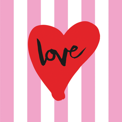 Papierservietten Love