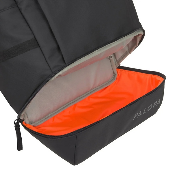 Rucksack Rolltop Yoska Schwarz