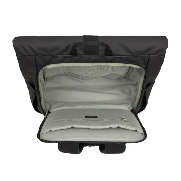 Rucksack Rolltop Yoska Schwarz