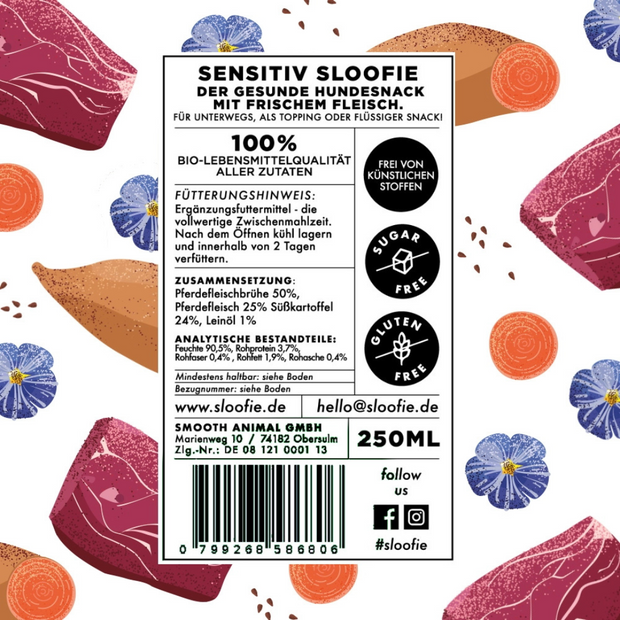 Hundesmoothie - Sensitiv 250ml