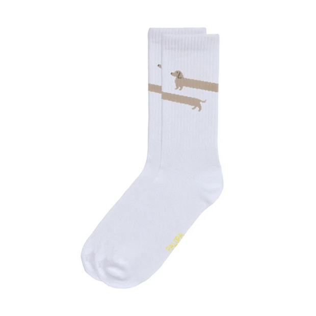 Tennissocken mit  Langer Dackel