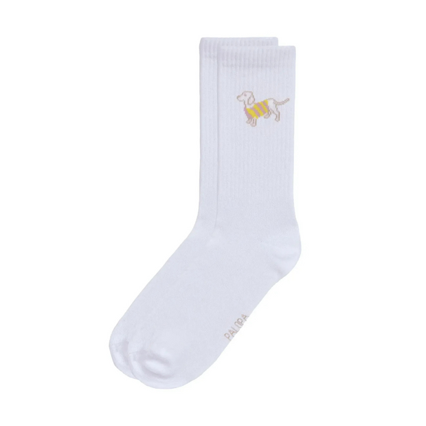 Tennissocken mit Dackel