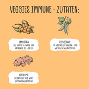 Veggies mit Favabohnen, Sanddorn & Kurkuma