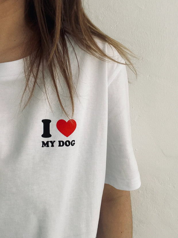 T-Shirt „I ♡ MY DOG"