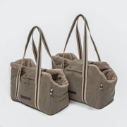 Hundetasche Lucca Canvas Sand