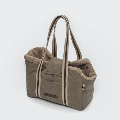 Hundetasche Lucca Canvas Sand