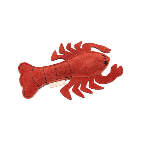 Lederspielzeug Lobster