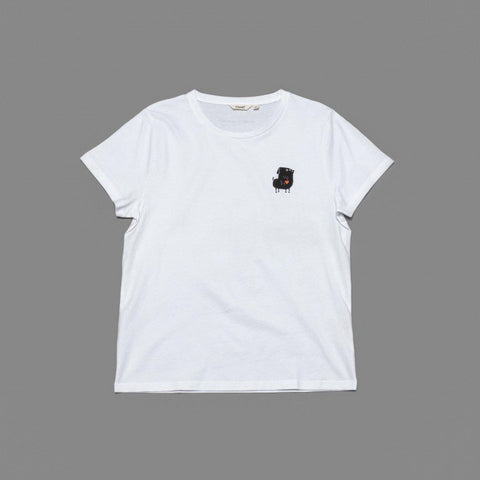 RESC7UE T-Shirt Heart | Weiss